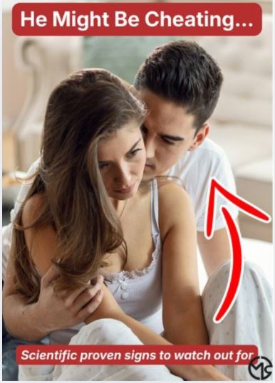 He Might Be Cheating...